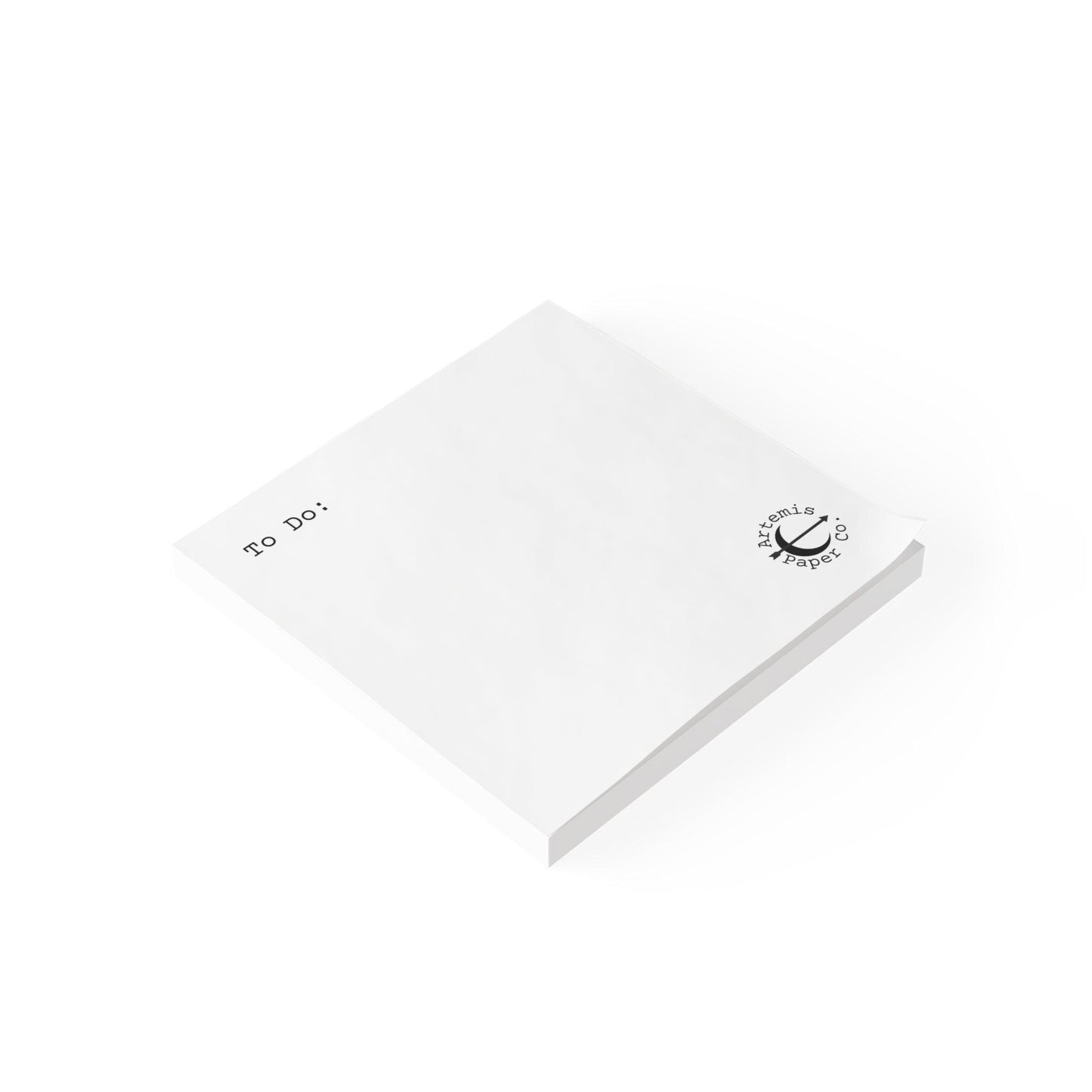 Minimalist To-Do List Note Pads - Perfect for Organizing Your Tasks - Artemis Paper Company