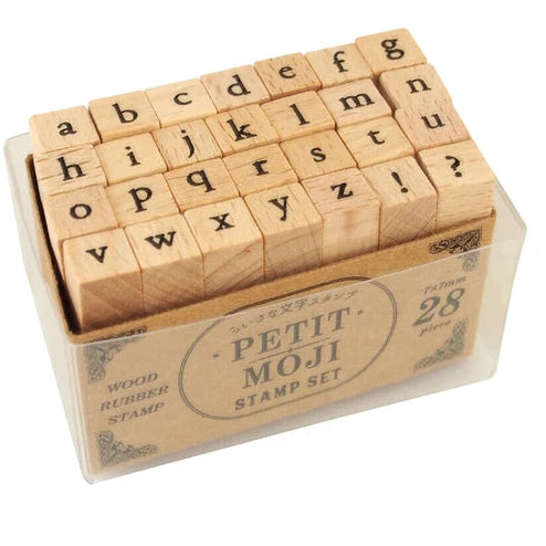 Rubber Stamp Alphabet for Journaling