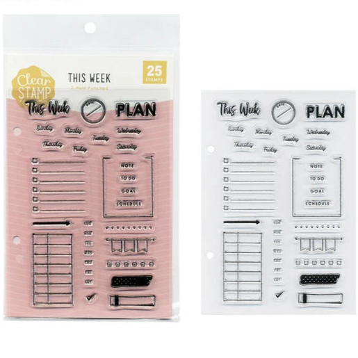 Bullet Journal Stamp Set "This Week"