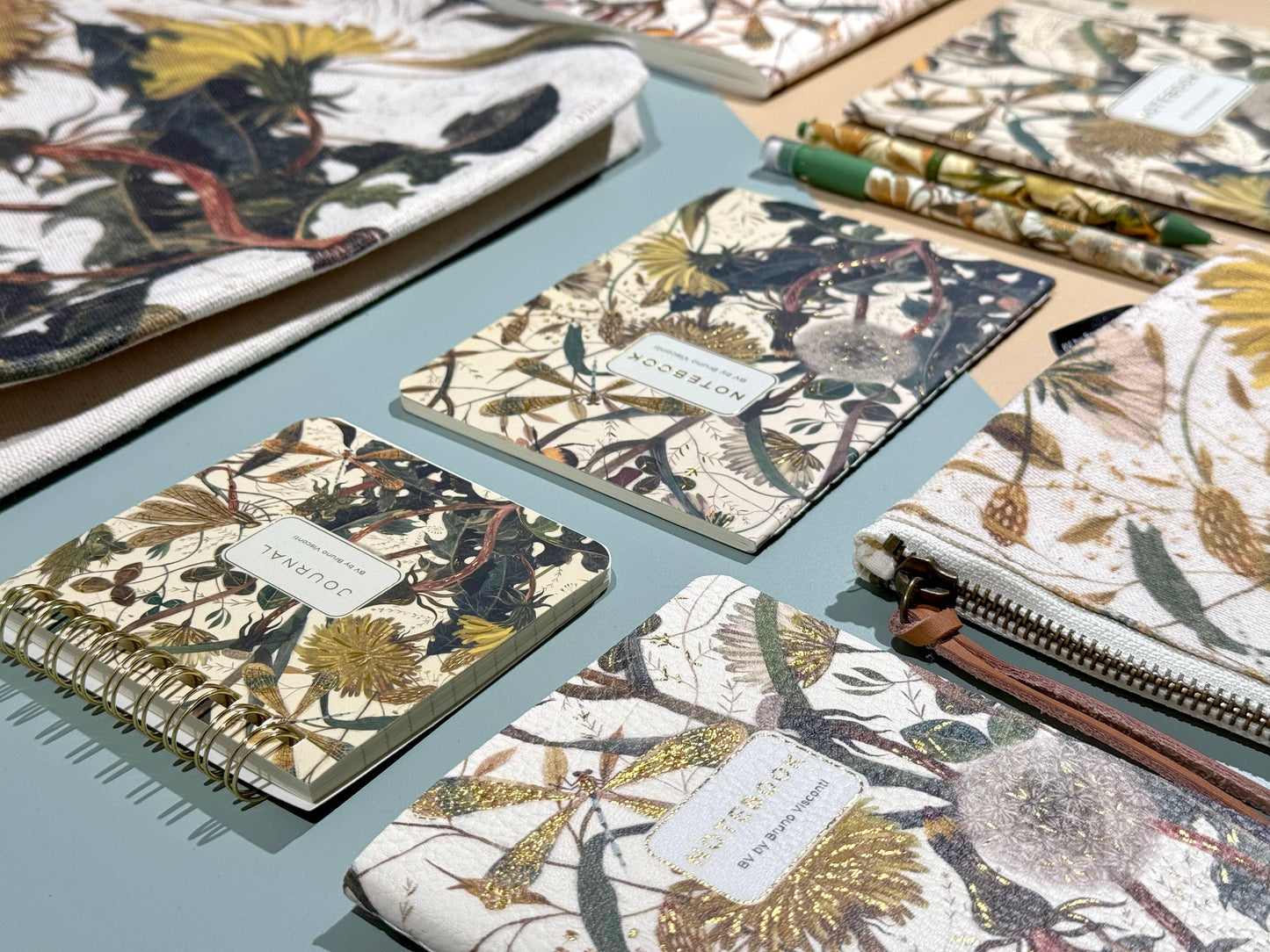 Summer Greens Notebook for Journaling - Artemis Paper Company