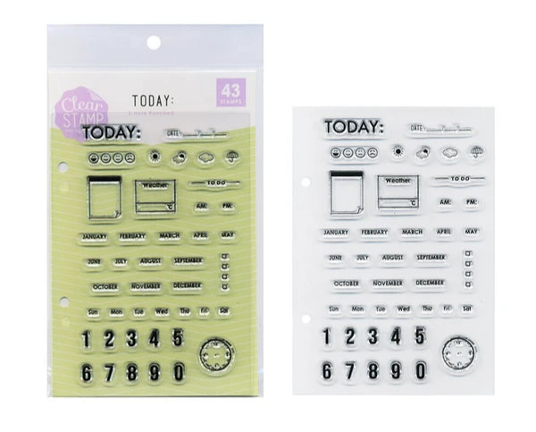 Bullet Journal Stamp Set "today"