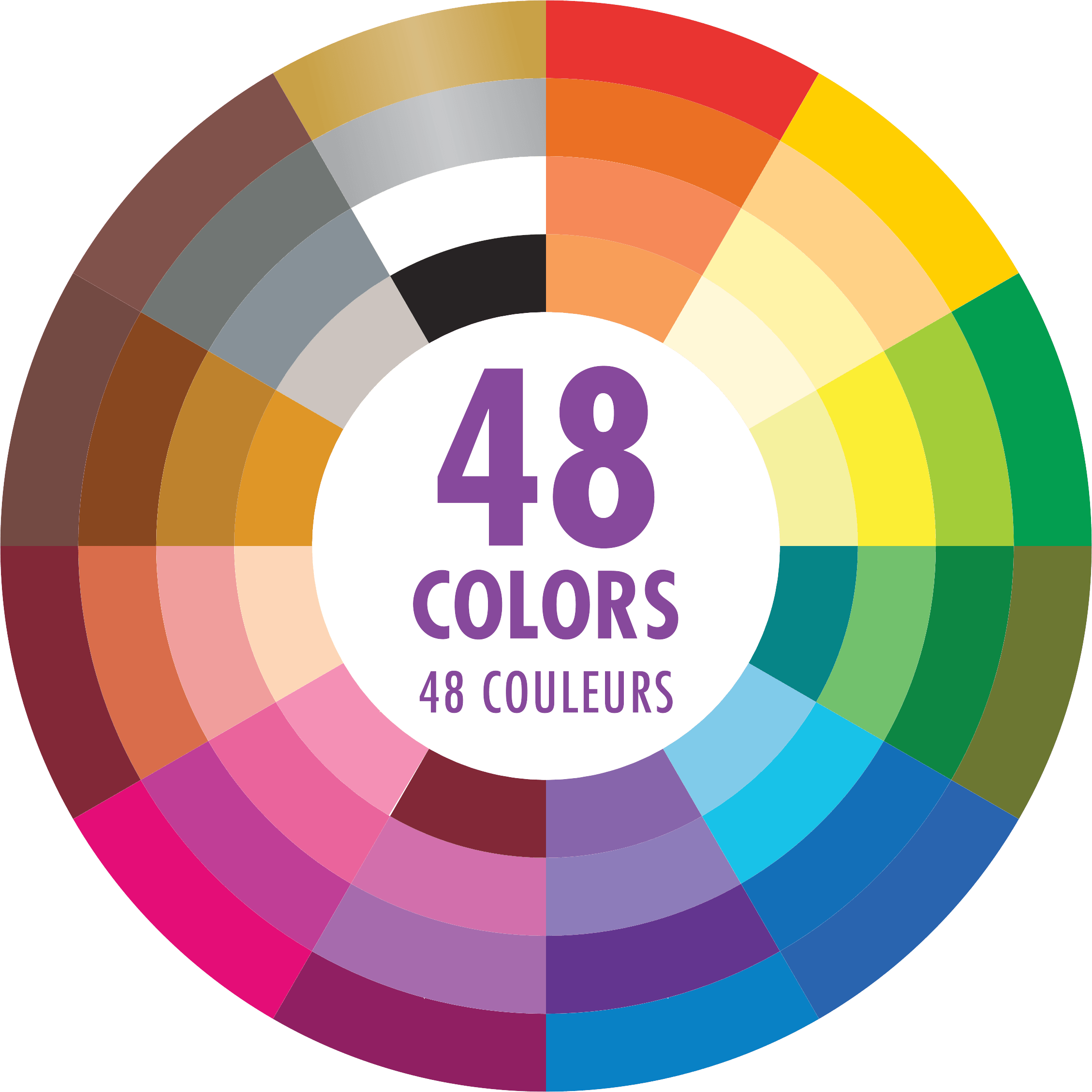 Studio Series Colored Pencils (Set of 48) - Artemis Paper Company