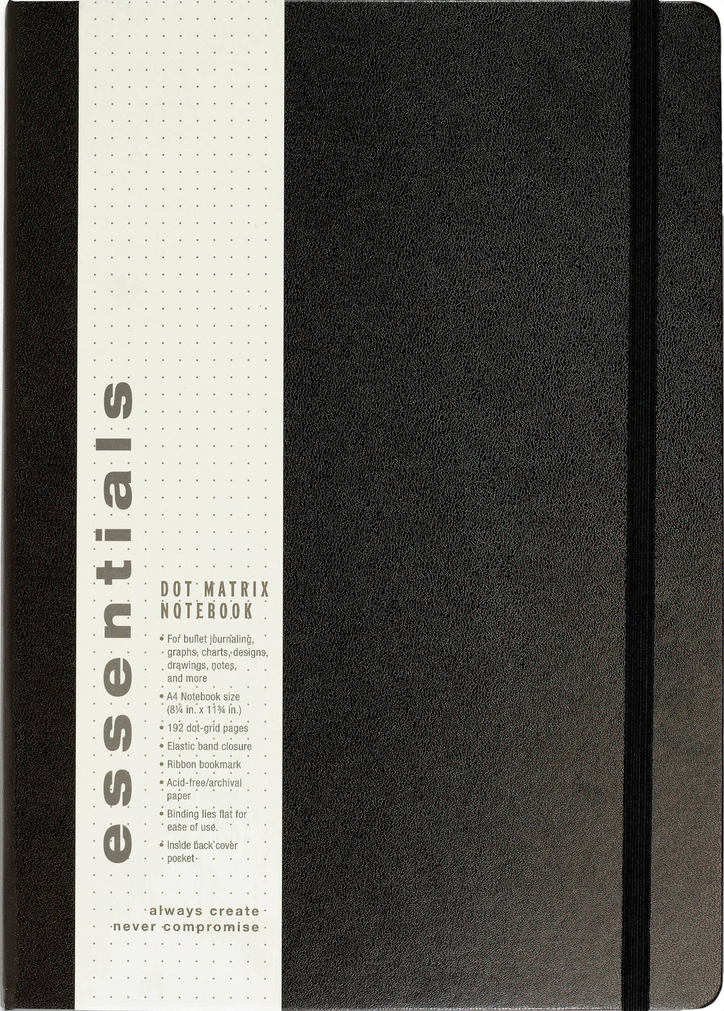 Essentials Dot Matrix Notebook, Extra Large, A4 Size