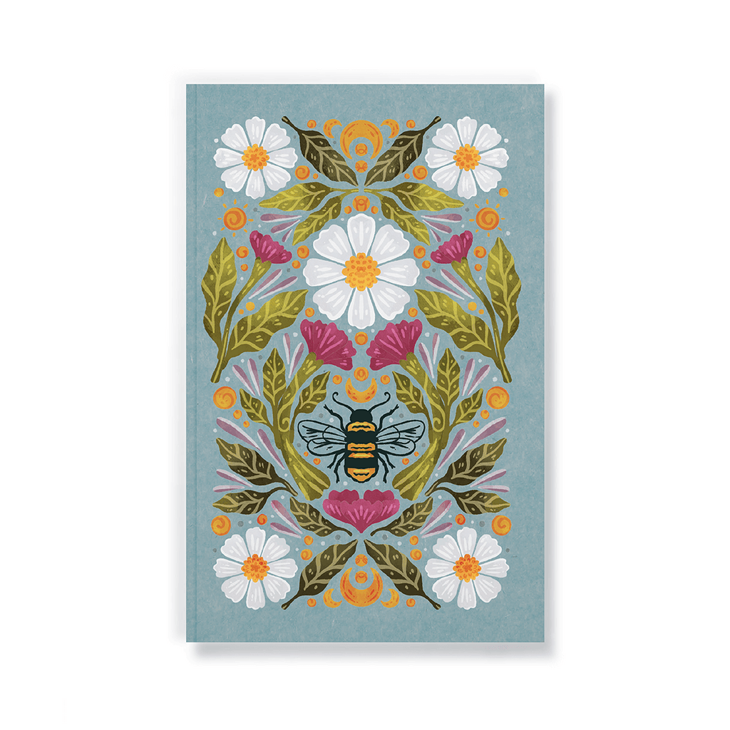 Honeybee Tea Classic Layflat Journal Notebook - Artemis Paper Company