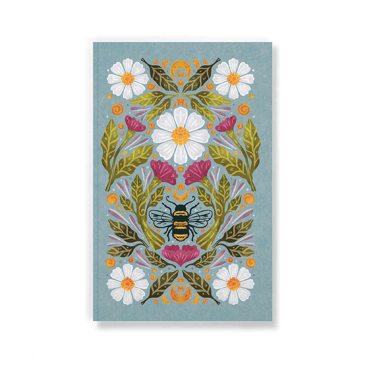 Honeybee Tea Classic Layflat Journal Notebook - Artemis Paper Company