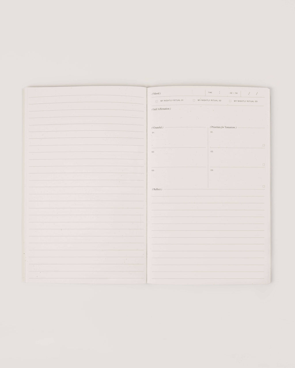 Night Routine Journal