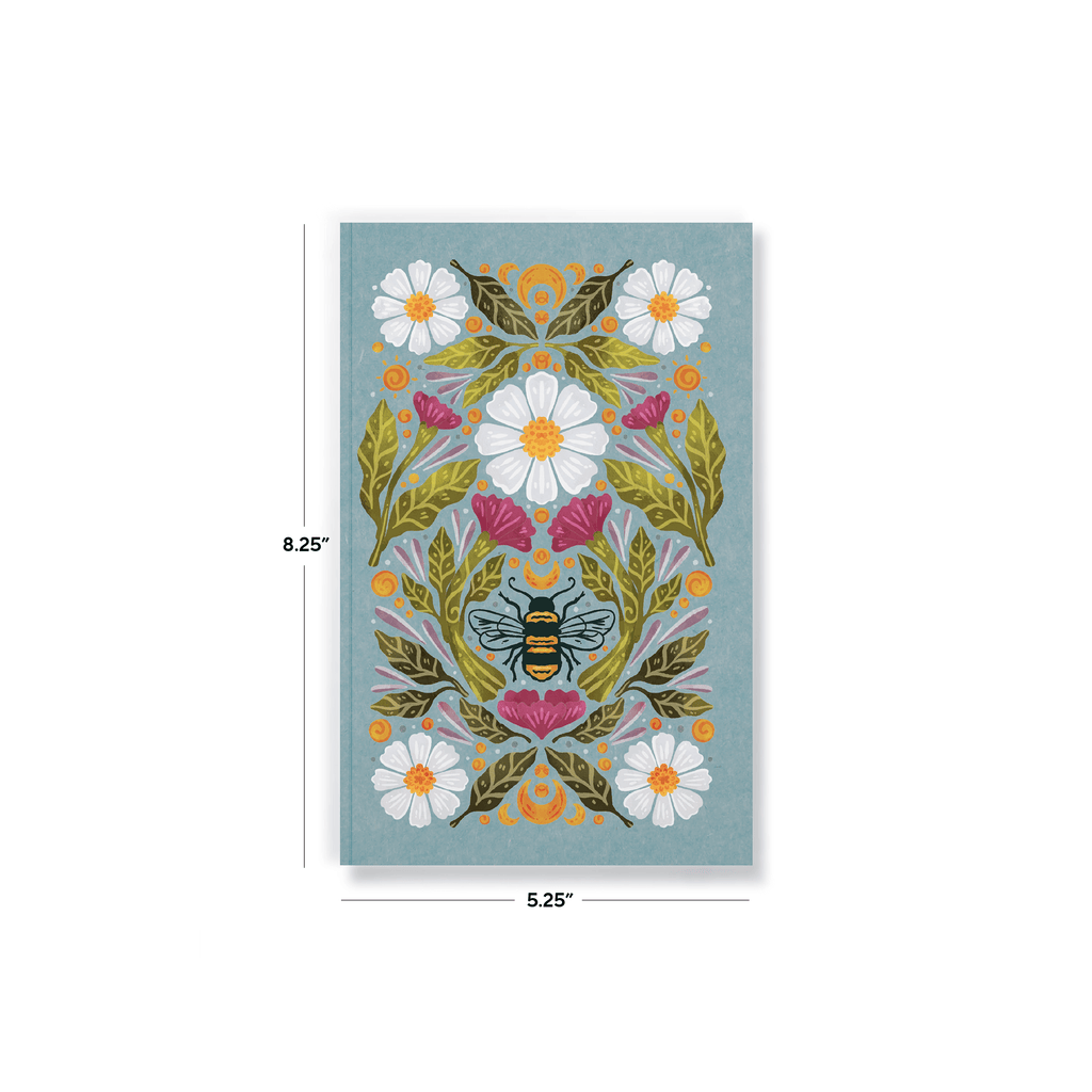 Honeybee Tea Classic Layflat Journal Notebook - Artemis Paper Company