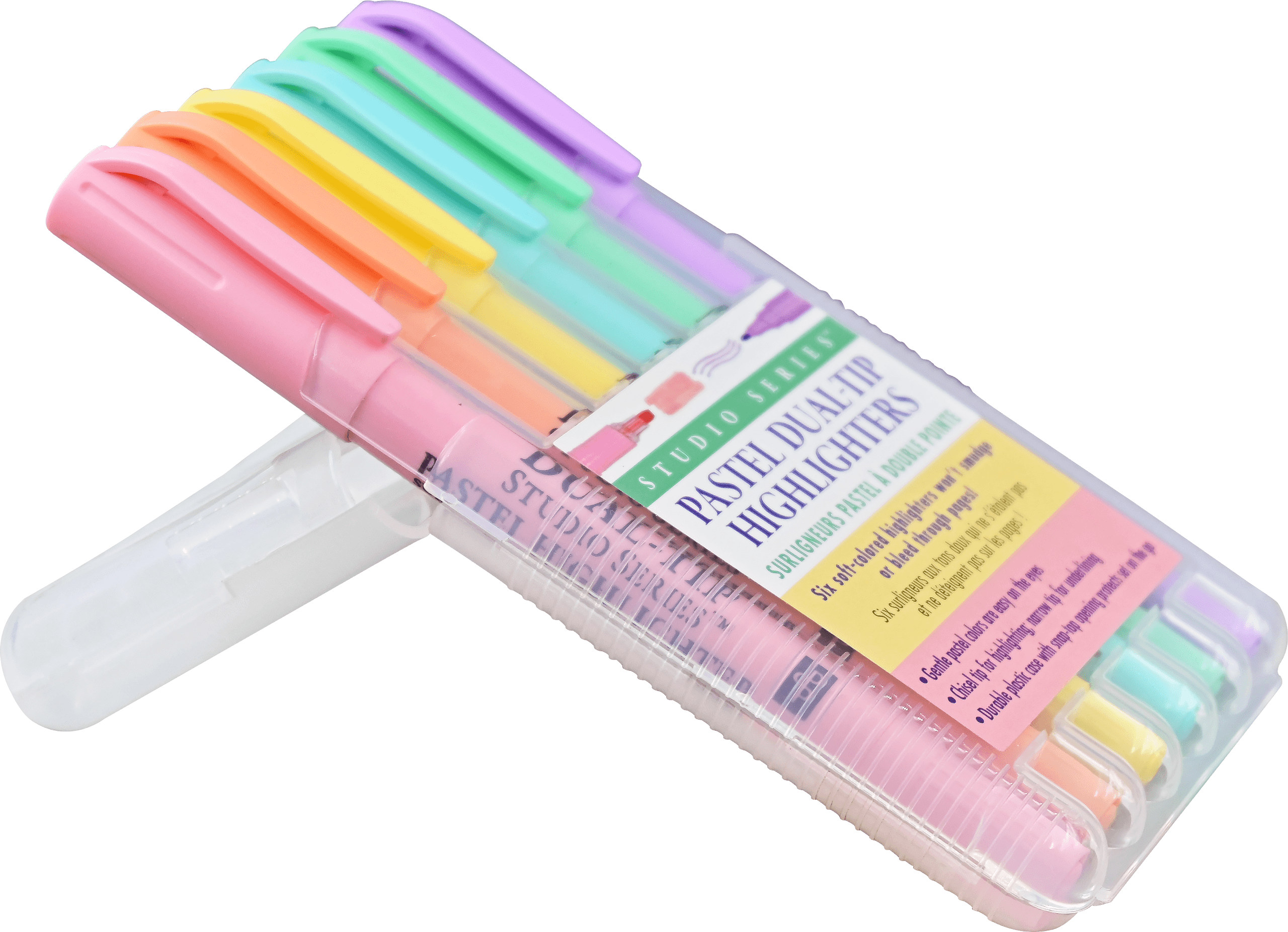Studio Series Dual-Tip Pastel Highlighters (Set of 6) - Artemis Paper Company