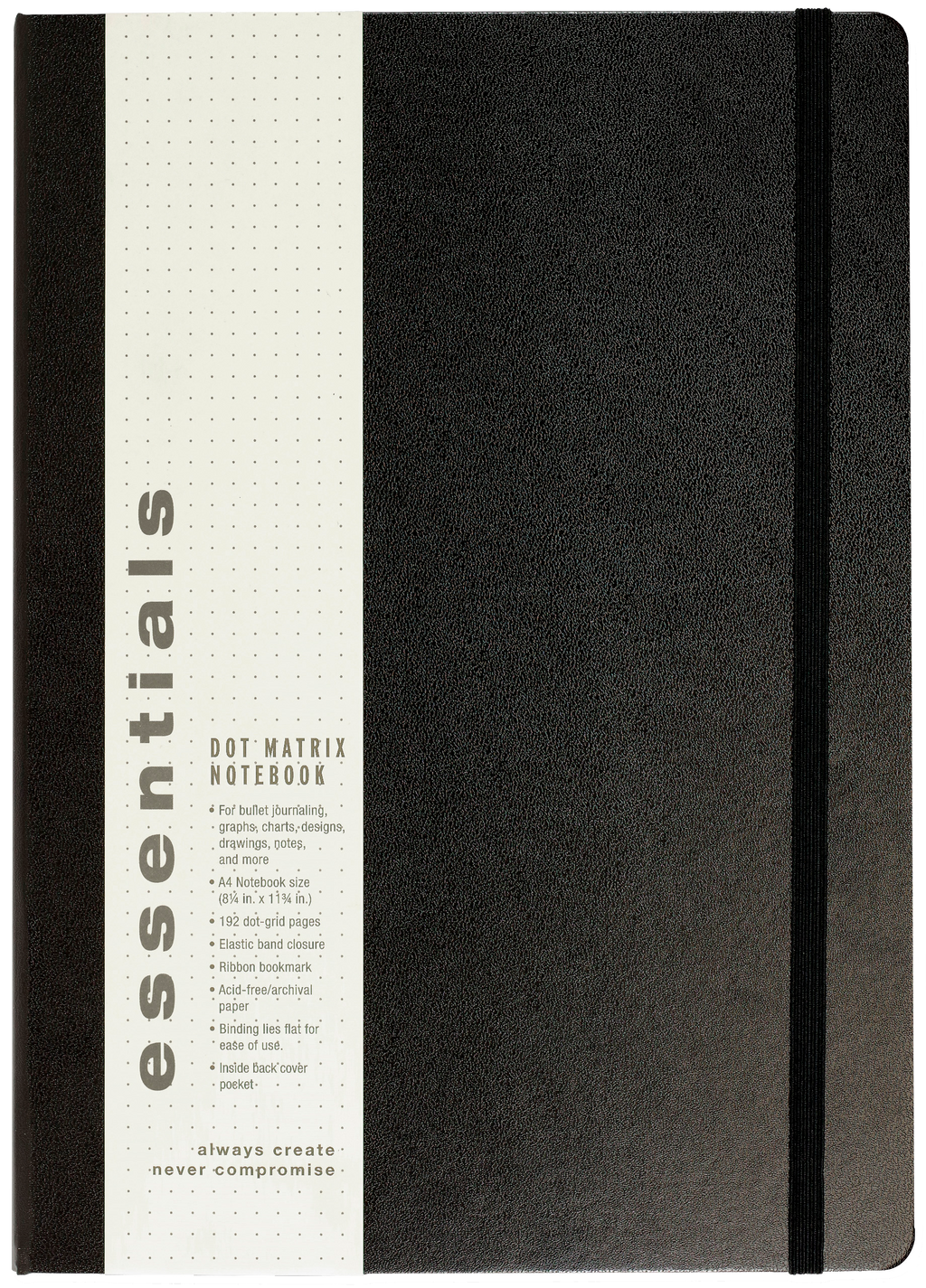 Essentials Dot Matrix Notebook, Extra Large, A4 Size