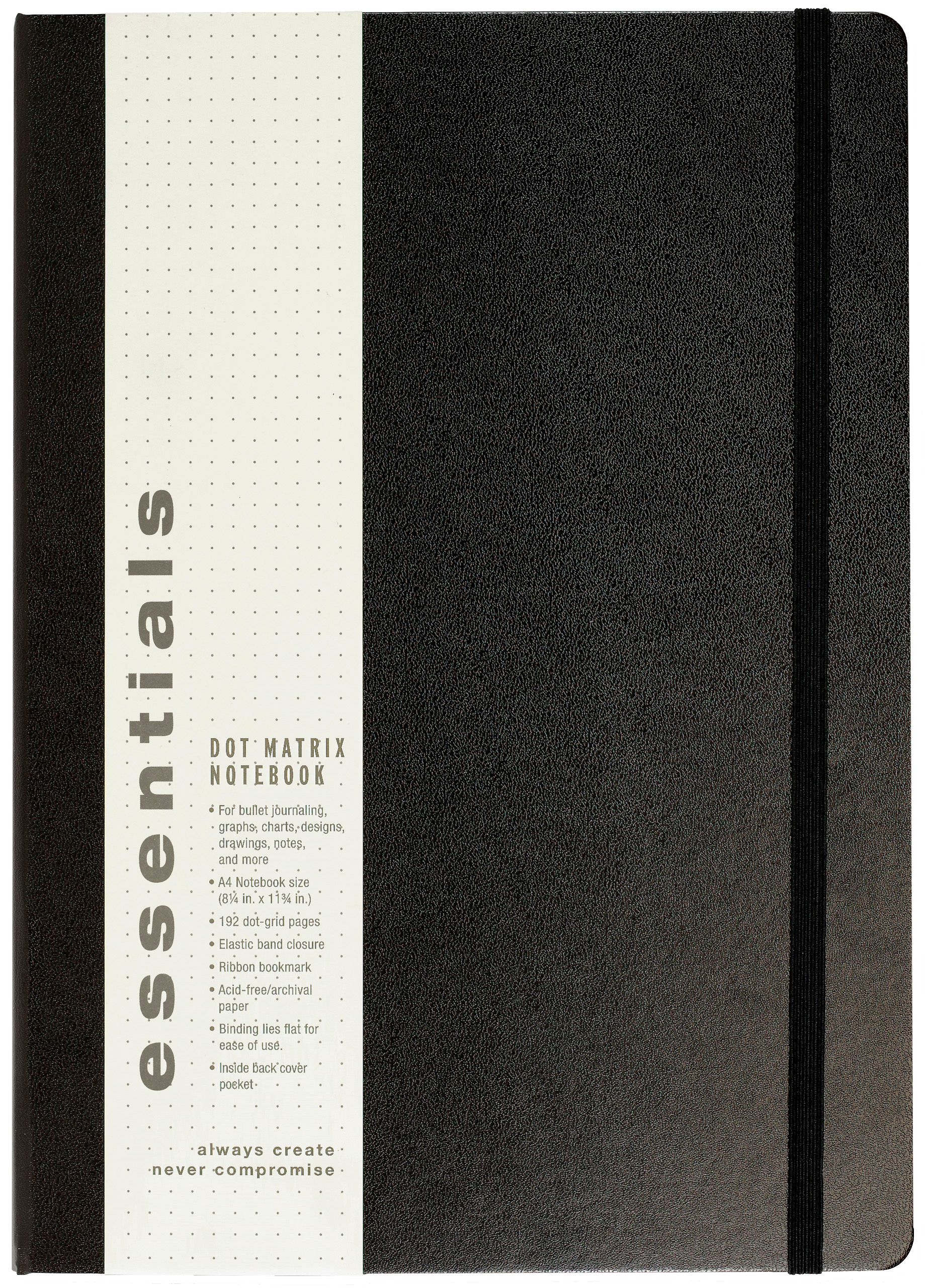 Essentials Dot Matrix Notebook, Extra Large, A4 Size