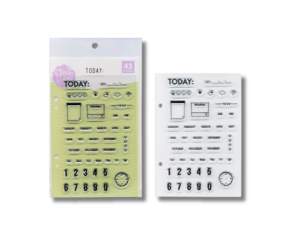 Bullet Journal Stamp Set "today"