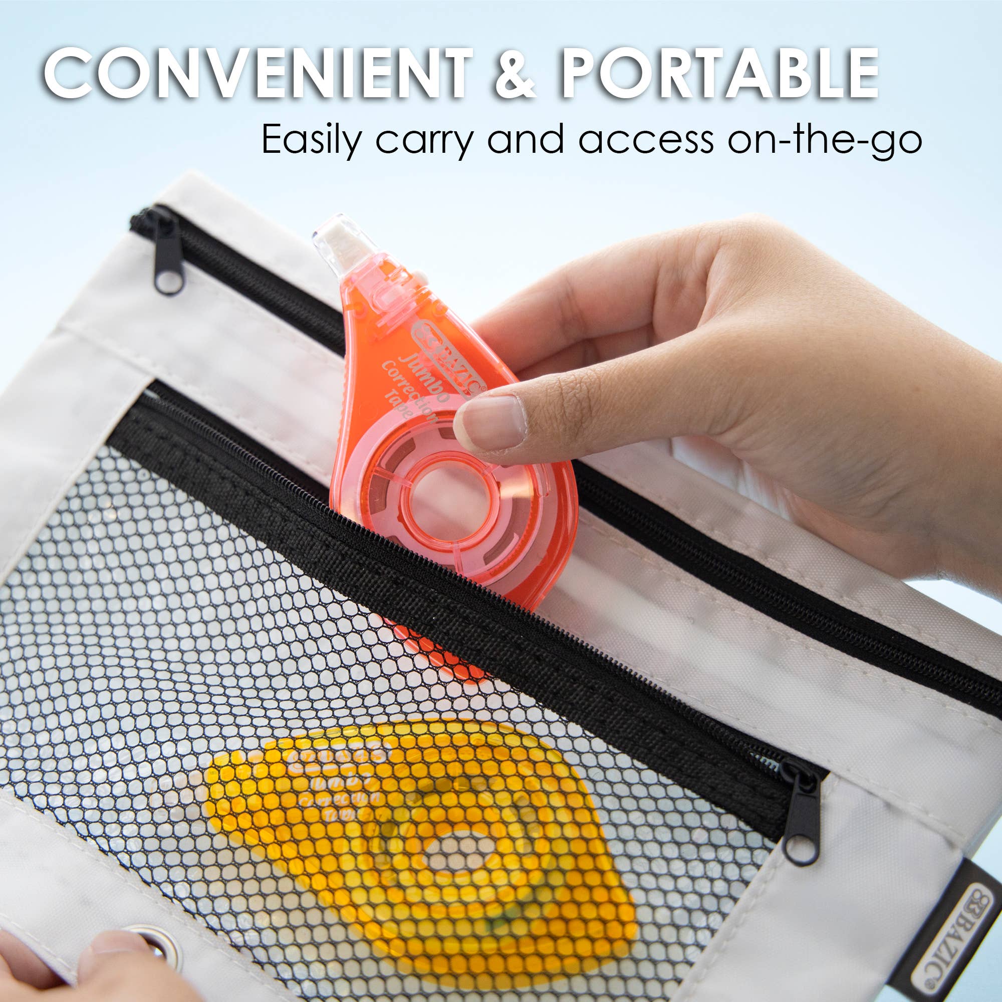 Correction Tape w/ Two Way Applicator, Jumbo 5 mm x 394": 24