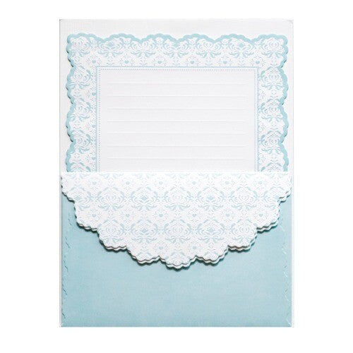 Letter Writing Set in Blue