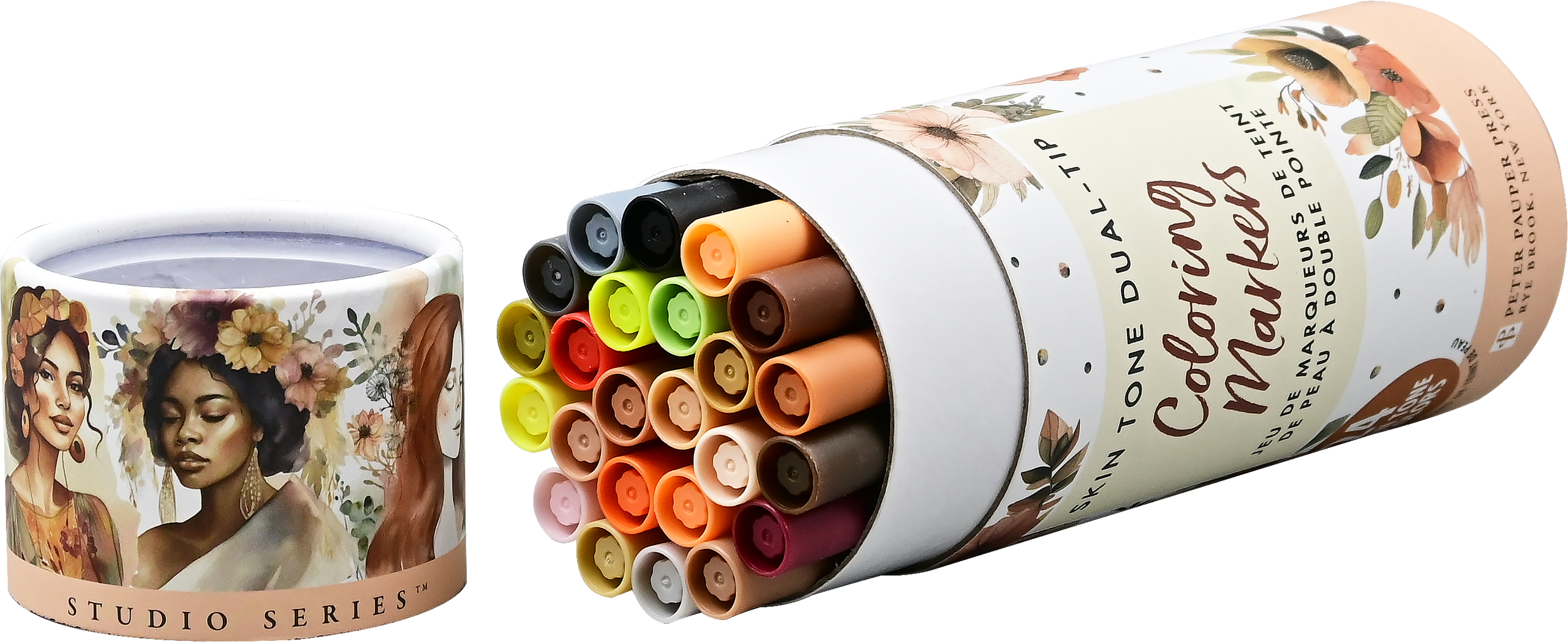 Studio Series Dual-Tip Skin Tone Markers (Set of 24)