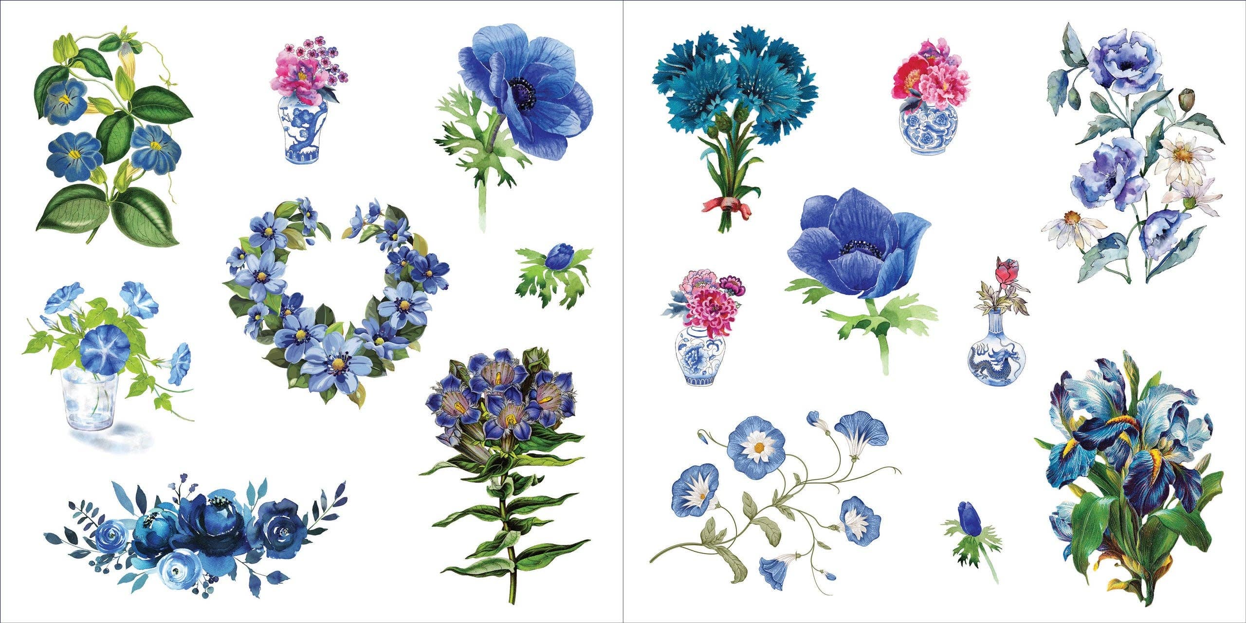 Bunches of Botanicals Sticker Book (500 stickers)